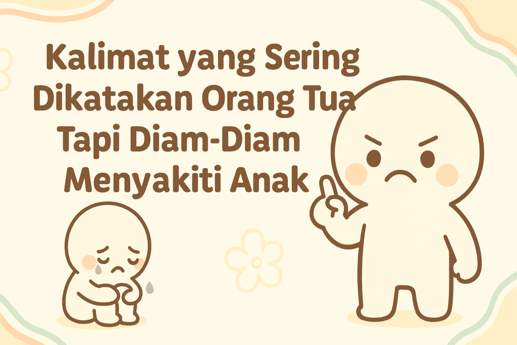 kalimat orang tua yang menyakiti anak