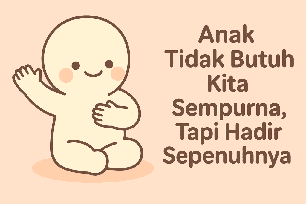 Anak tidak butuh orang tua sempurna