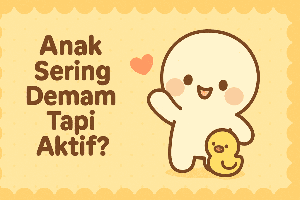 anak sering demam tapi aktif