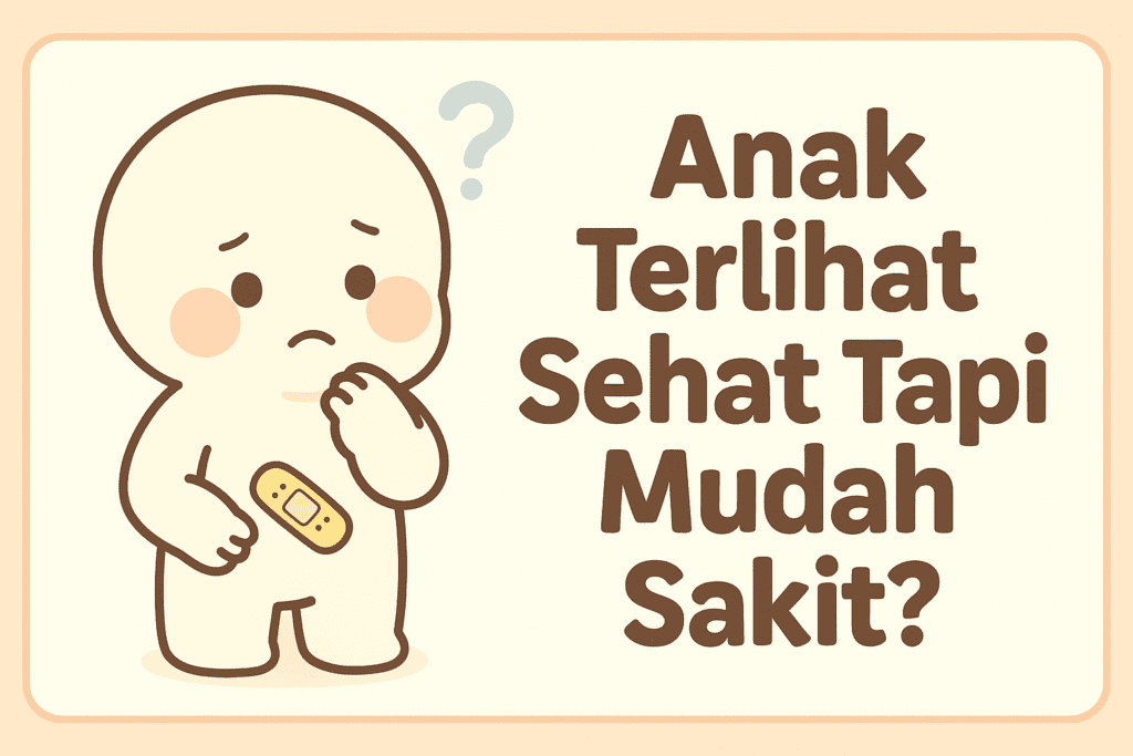 anak terlihat sehat tapi mudah sakit