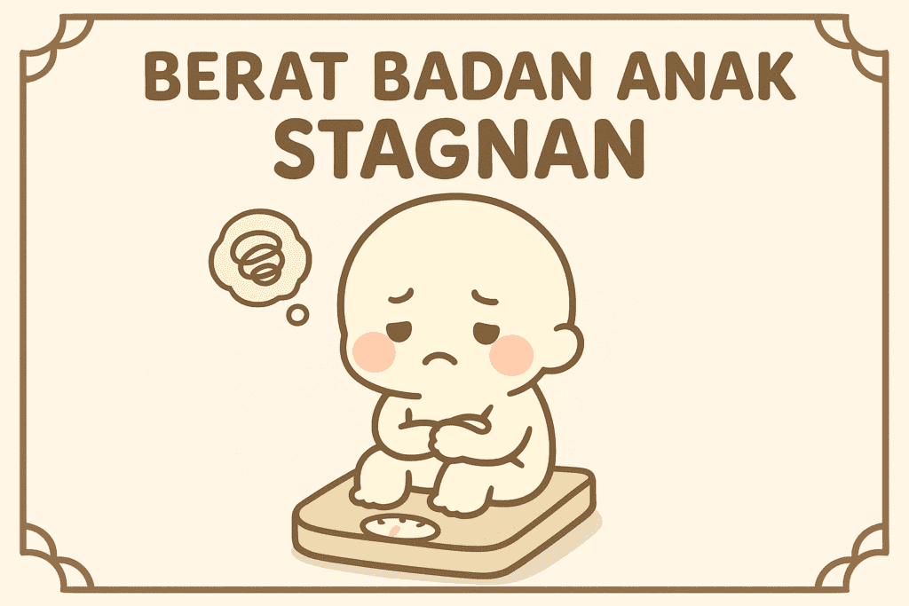 berat badan anak stagnan