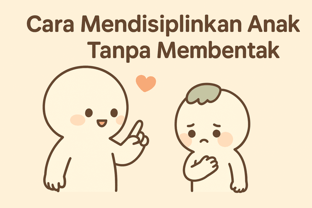 cara mendisiplinkan anak tanpa membentak